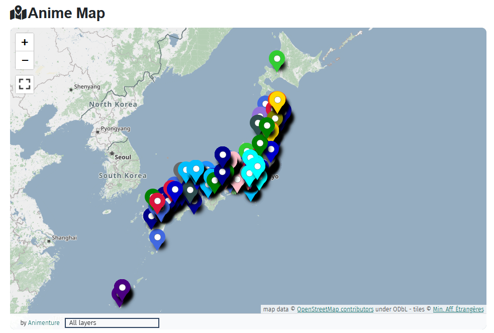 Anime Map