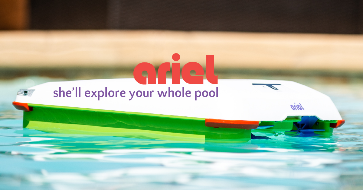 Ariel Solar Pool Skimmer Operates All Day