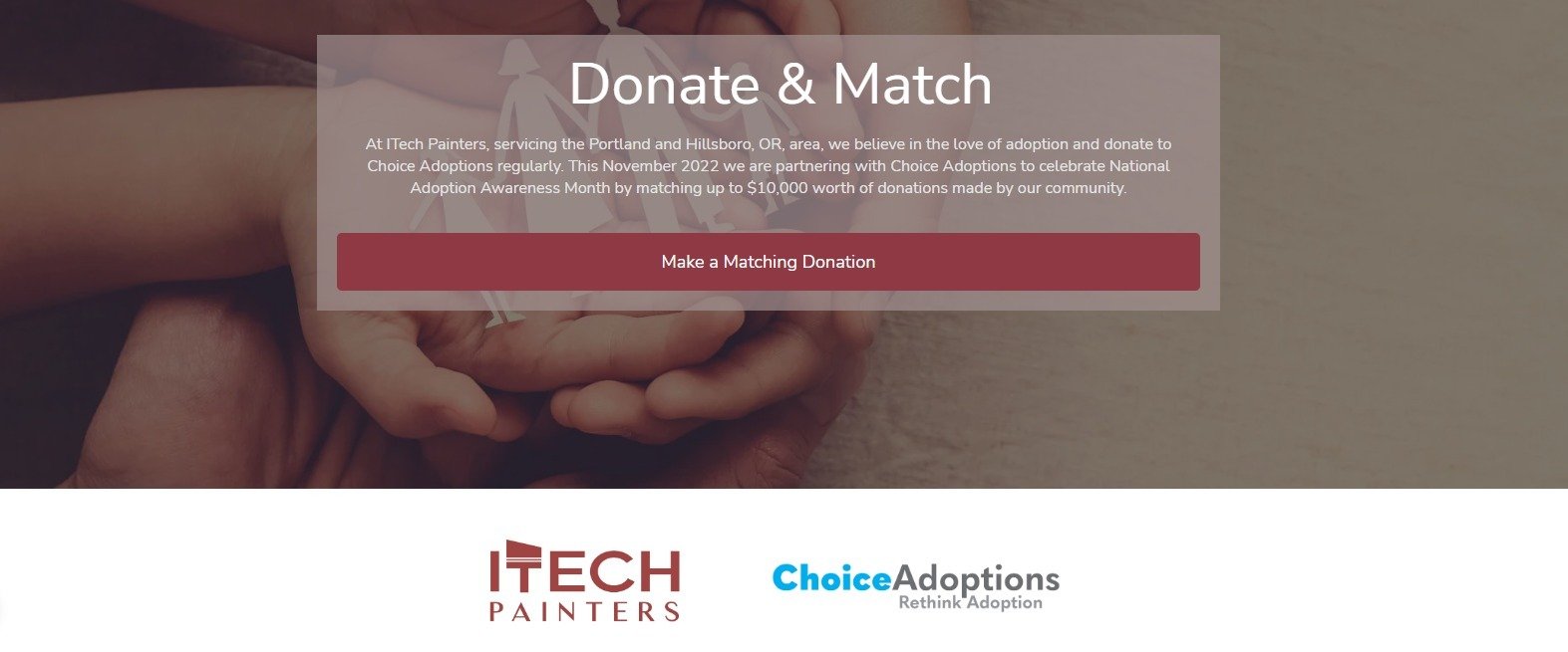 Choice Adoption & ITech Adoption Page
