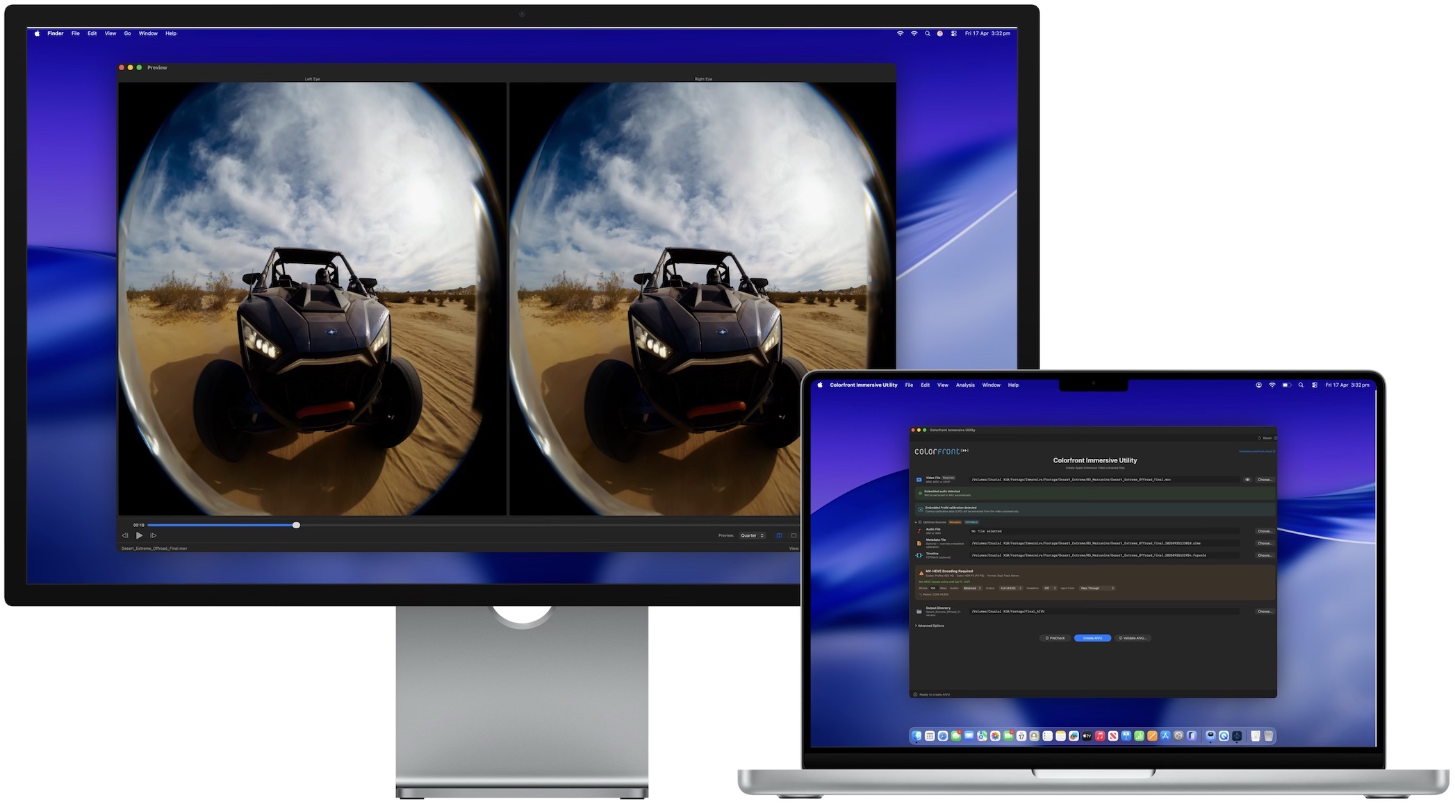 Colorfront Immersive Utility App – Hero picture
