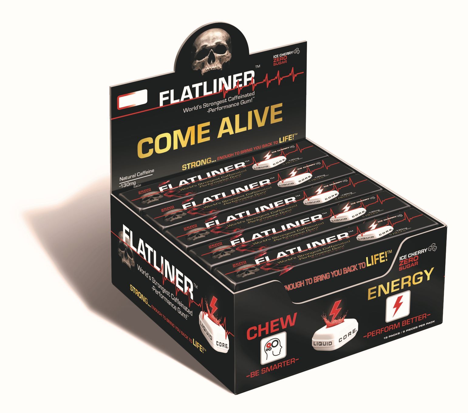FLATLINER™ 15-Pack Tray (Skull Edition)