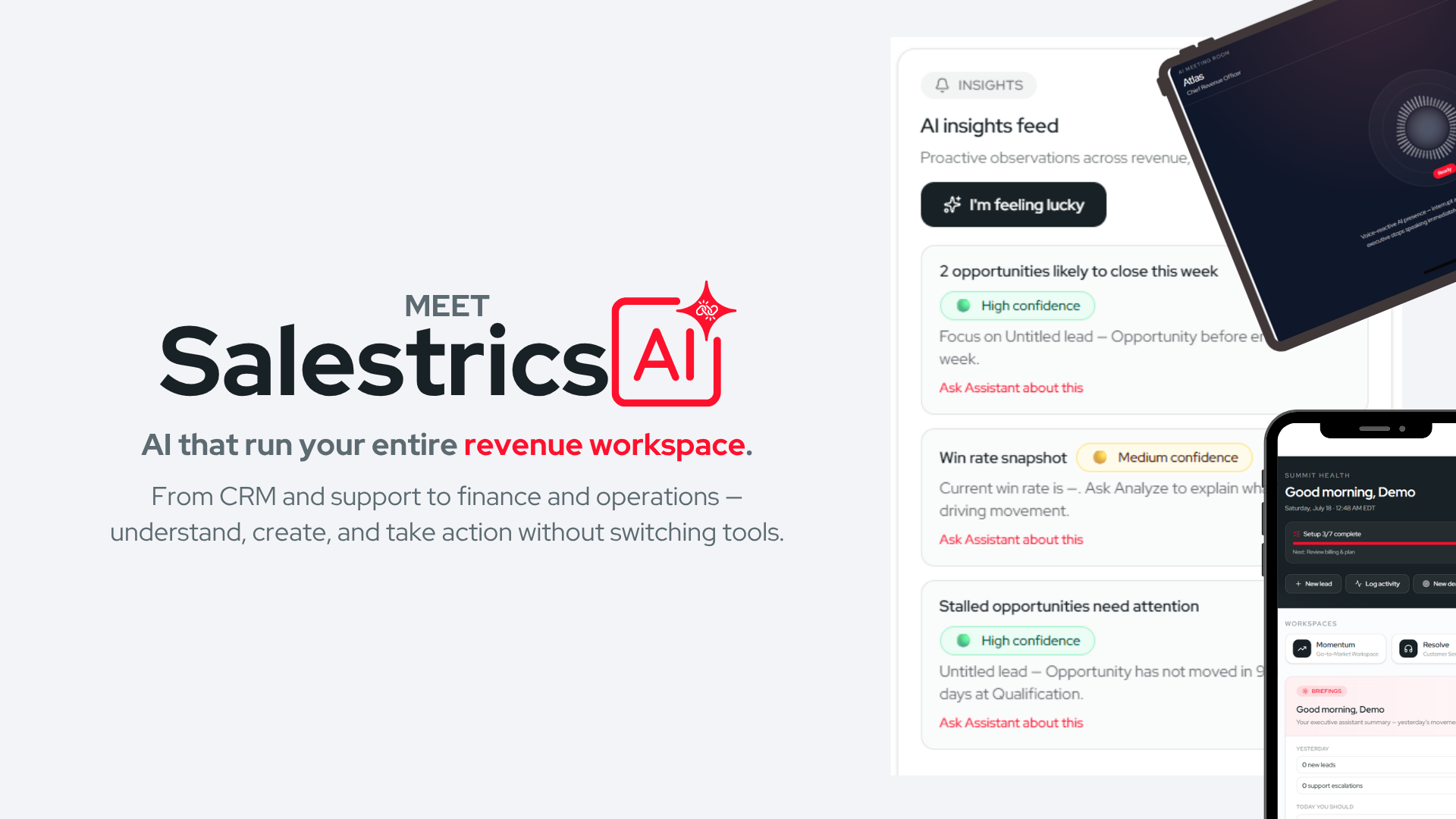 Salestrics AI v2 is now live in Salestrics.