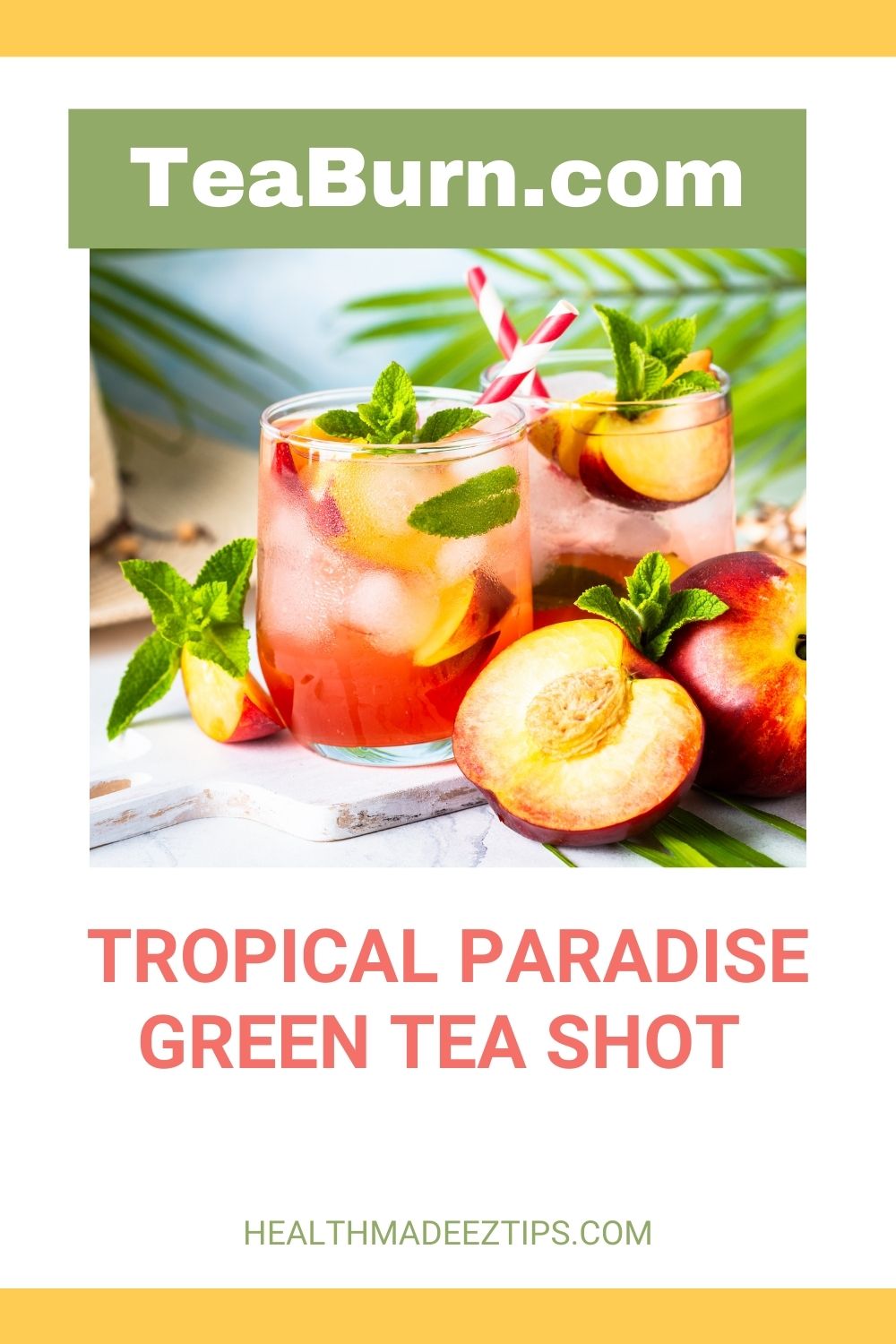 Tropical Paradise Green Tea Shot