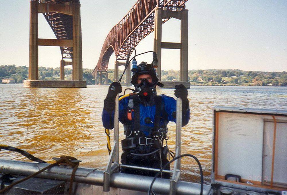 WJ Castle Group Underwater Inspection Diver